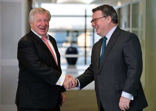 Standard Life Aberdeen will be run by Martin Gilbert, left, and Keith Skeoch. Picture: Graham Flack