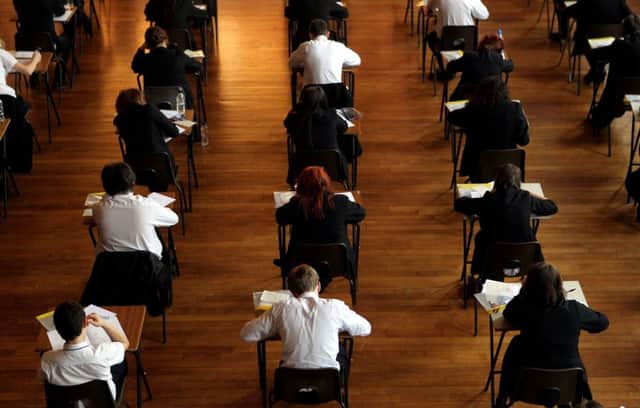 A record number of pupils have achieved a university place on results day. Picture: PA