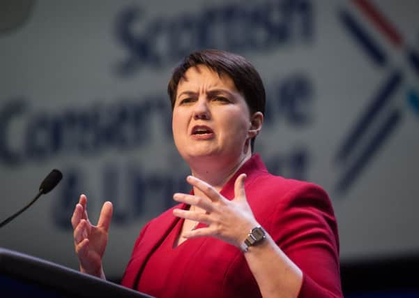 Scottish Conservative leader Ruth Davidson
