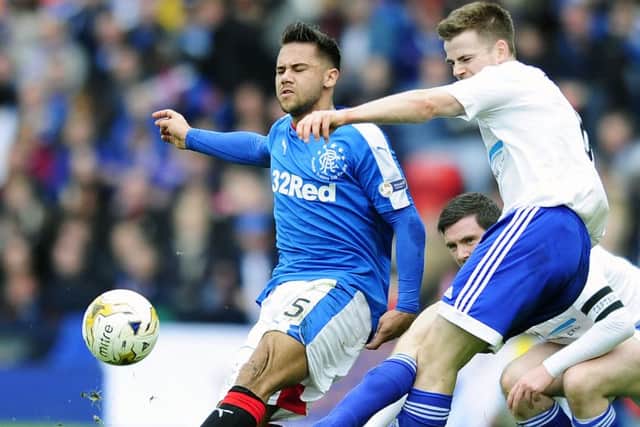 Harry Forrester has been told he is surplus to requirements at Rangers. Picture: Michael Gillen