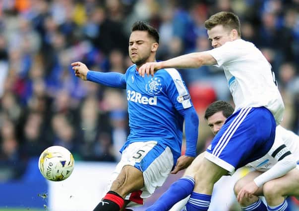 Harry Forrester has been told he is surplus to requirements at Rangers. Picture: Michael Gillen