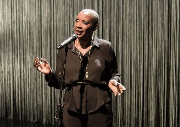 Josette Bushell-Mingo brilliantly channels both Nina Simone's musicianship and anger at racism. Picture: Andrew Ness