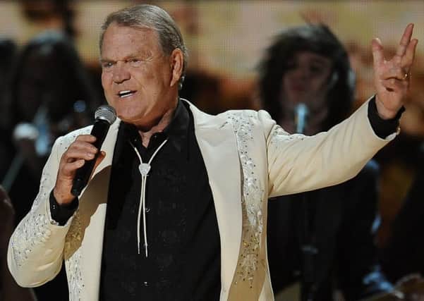 Country music legend Glen Campbell has died at the age of 81. Picture: AFP