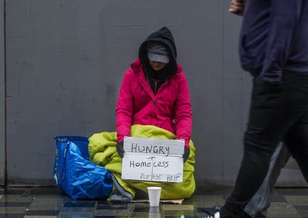 New research suggests that rough sleeping and homelessness will surge over the coming decades. Picture: John Devlin