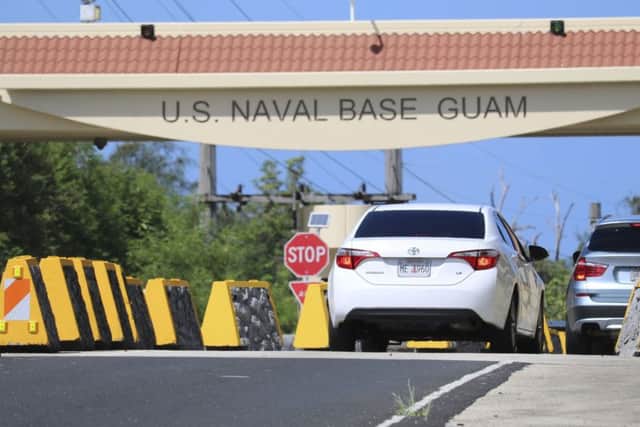 Officials on Guam said that there is no imminent threat to people after North Korea said it was examining its operational plans for attack. Picture: AP
