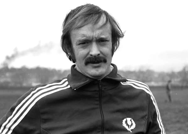 Graham Hogg pictured in 1978, when he played for Scotland in the Five Nations Championship. Picture: Jack Crombie