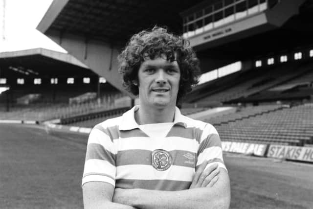 Roy Aitken during his playing days at Parkhead. Picture: Gordon Rule