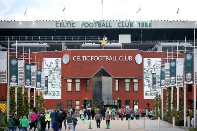 A general view of Celtic Park Stadium before the Betfred Cup, Second Round match between Celtic and Kilmarnock. Picture: PA