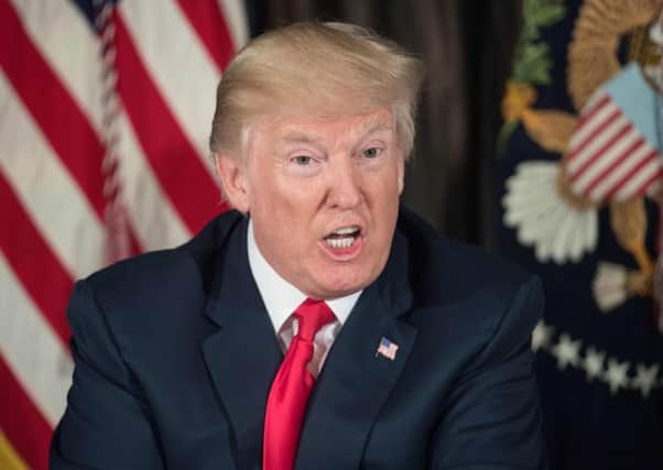 Donald Trump has threatened North Korea with "fire and fury like the world has never seen".