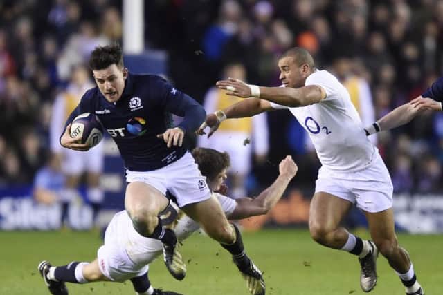 Matt Scott credits Graham Hogg with improving his as a player.
Picture: Ian Rutherford