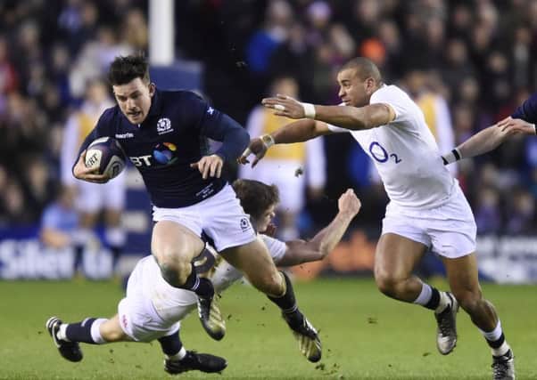 Matt Scott credits Graham Hogg with improving his as a player.
Picture: Ian Rutherford