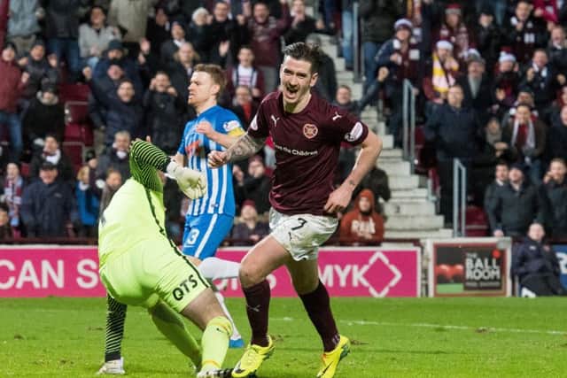 Jamie Walker has been linked with a move to Rangers. Picture: Ian Georgeson