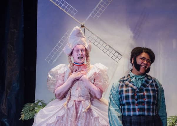 Ash Flanders and Candy Bowers in Lilith: The Jungle Girl by Australian company Sisters Grimm. Photo: David Monteith-Hodge