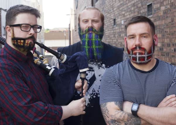 Picture: tartan up your beard today in Glasgow, supplied