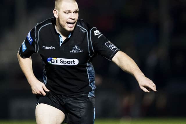 Prop Gordon Reid in action for Glasgow Warriors. Picture: Gary Hutchison/SNS/SRU