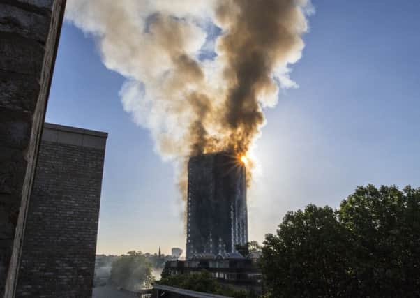 Hundreds have been referred to mental health services in the wake of the Grenfell Tower fire. Picture: PA