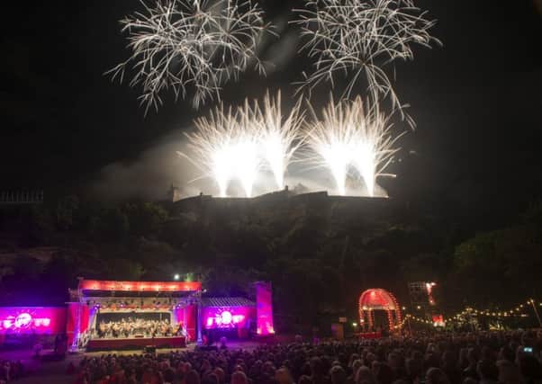 The Virgin Money Fireworks Concert from the Ross Bandstand. Picture: Andrew O'Brien