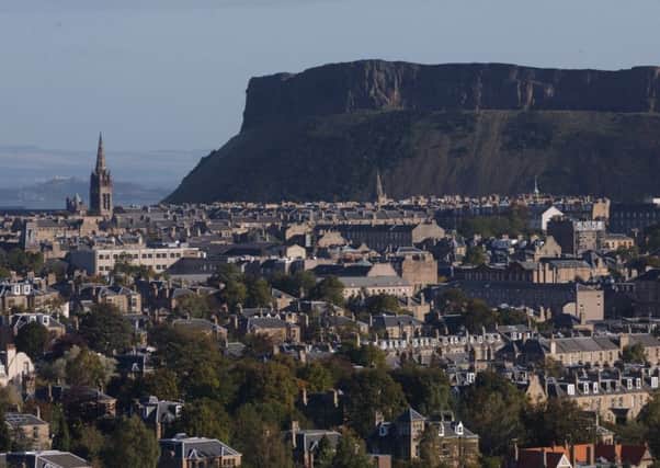 Edinburgh skyline. Picture: TSPL