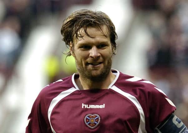 Steven Pressley spent eight years at Hearts during his playing career. Picture: Ian Rutherford