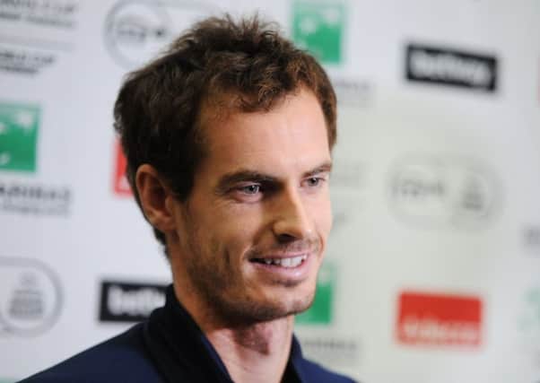 Andy Murray remains World No.1. Picture: John Devlin