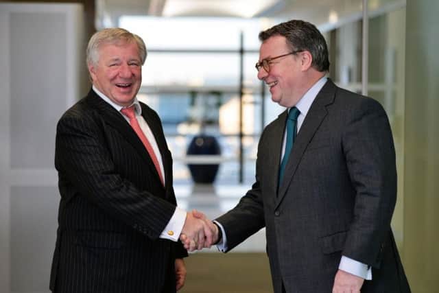 Standard Life Aberdeen will be headed by Martin Gilbert, left, and Keith Skeoch. Picture: Graham Flack