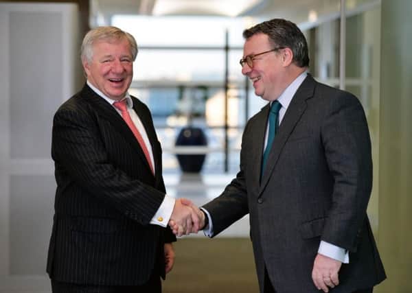 Standard Life Aberdeen will be headed by Martin Gilbert, left, and Keith Skeoch. Picture: Graham Flack
