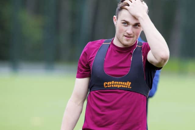 John Souttar prepares to face Kilmarnock. Picture: SNS