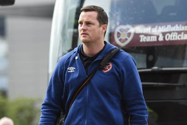 Hearts interim boss Jon Daly will take charge of the side for Saturday's match against Kilmarnock. Picture: SNS