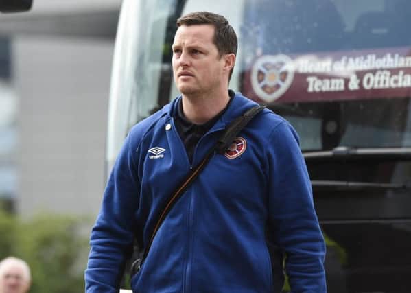 Hearts interim boss Jon Daly will take charge of the side for Saturday's match against Kilmarnock. Picture: SNS