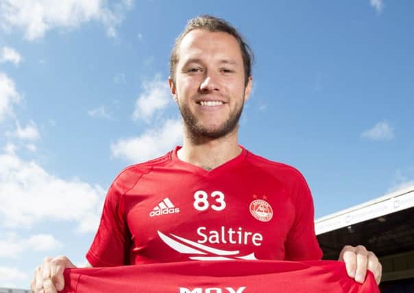 Stevie May has signed a four-year deal at Aberdeen. Picture: SNS.