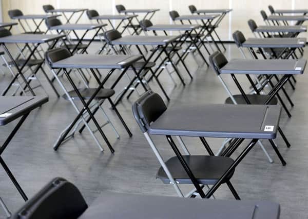 Fewer pupils in Scotland sitting exams in science related subjects and modern languages may lead to skills shortages, warns Labour. 
Photograph: Michael Gillen