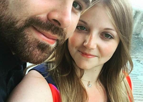 Rebecca with Cameron. Picture: submitted