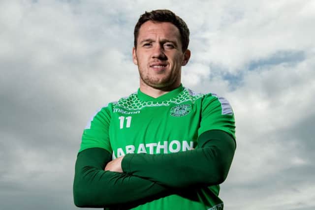 Hibernian's Danny Swanson. Picture: Ross Parker/SNS