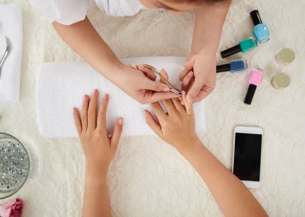 Beauty salons and nail bars have become notorious for using forced labour. Picture: Getty/iStockphoto