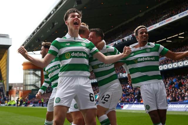 Kieran Tierney is one of the finest young full-backs in the world, but how much is he worth? Picture: Michael Steele/Getty Images
