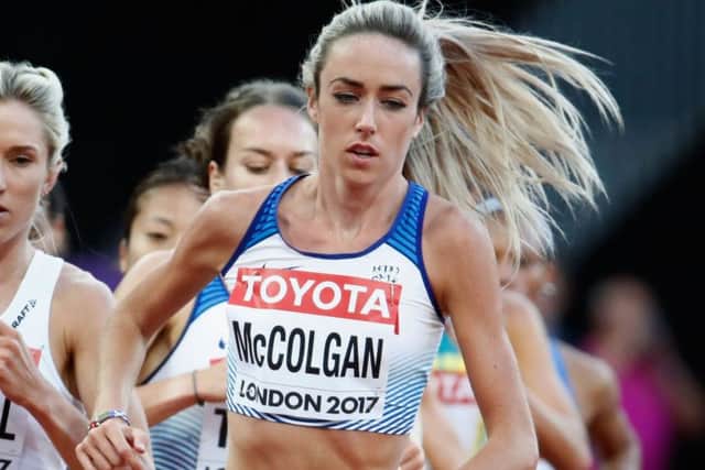 Eilish McColgan is in action at the World Championships tonight.   Photograph: Getty Images