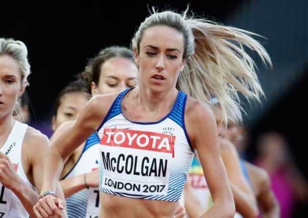Eilish McColgan is in action at the World Championships tonight.   Photograph: Getty Images