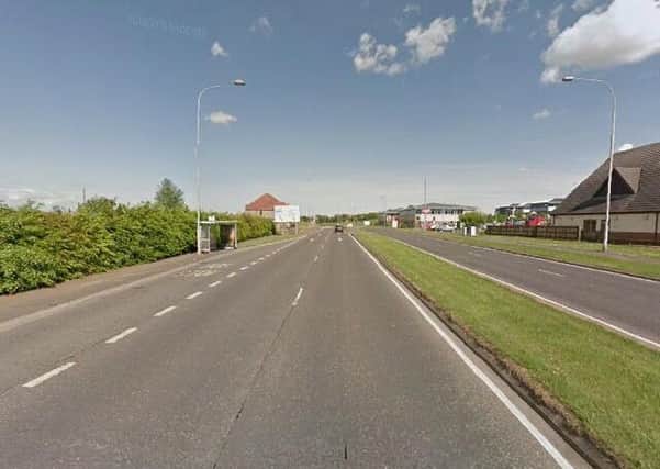 Ms Watson collided with a grey Citroen C1 at around 8am as they both travelled north on Cumbernauld Road, Glasgow. Picture: Google