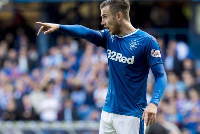Rangers' Danny Wilson has called for his team-mates to bounce back from Hibs defeat. Picture: SNS/Alan Harvey