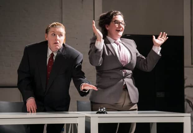 Characters live out the stressful, banality of the office life they're willingly trapped in.