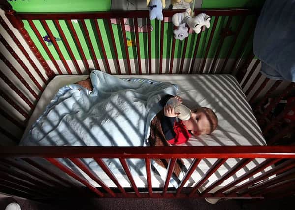 Parents are being urged to consider safe sleeping practices. Picture: Scott Olson/Getty Images