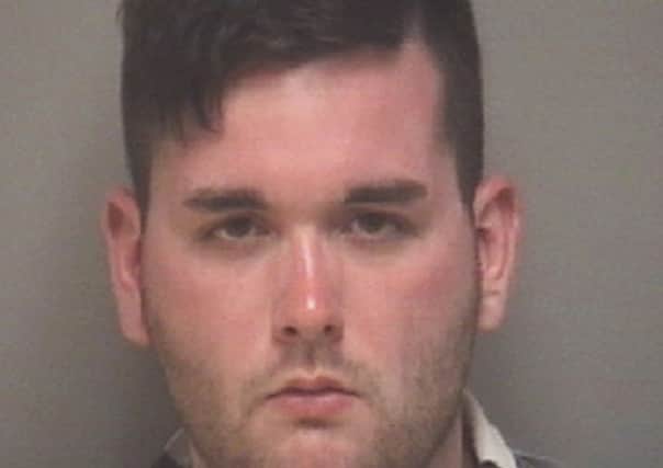 James Alex Fields Jr. was charged with second-degree murder and other counts after authorities say he rammed his car into a crowd of protesters. Picture: Albemarle-Charlottesville Regional Jail via AP