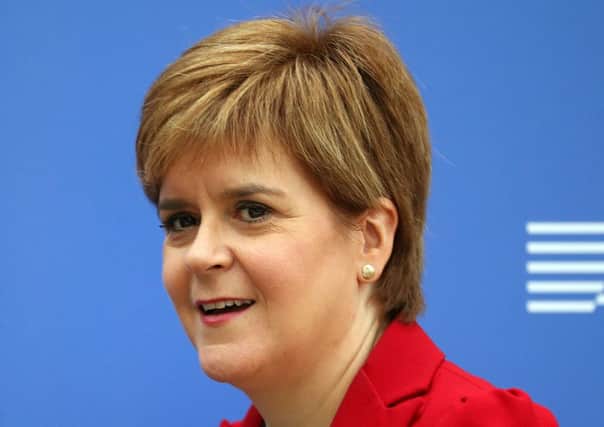 Nicola Sturgeon discussed her issues with the word nationalist at the Edinburgh Book Festival. Picture: Jane Barlow/PA