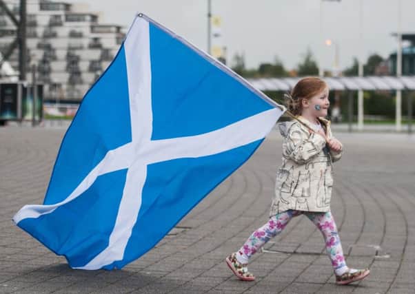 Ideas of nationalism are inherent in the very make-up of the SNP, cloaked behind a more benign-sounding aconym. Picture: John Devlin