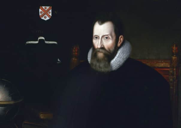 Mathematician and theologian John Napier portrayed in 1616. Picture: Â© The University of Edinburgh
