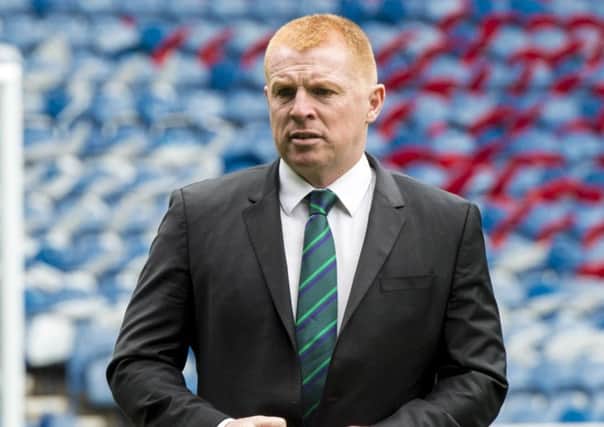 Neil Lennon has been the subject of online death threats, which police are investigating. Picture: SNS Group