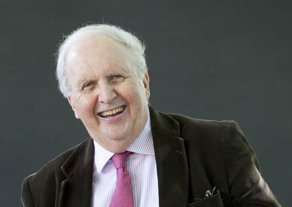Alexander McCall Smith at the Book Festival. Picture: Alistair Linford