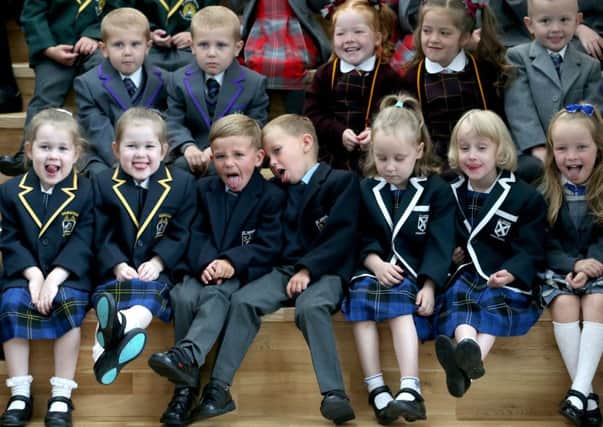 13 sets of twins who are starting primary school in the Inverclyde area this week. Picture: PA