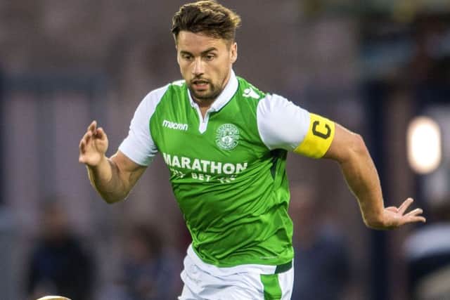 Hibs defender Darren McGregor hailed his sides performance against a team full of internationals. Picture: SNS.