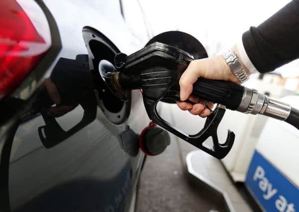 Falling fuel prices helped keep inflation at 2.6% in July. Picture: Lynne Cameron/PA Wire